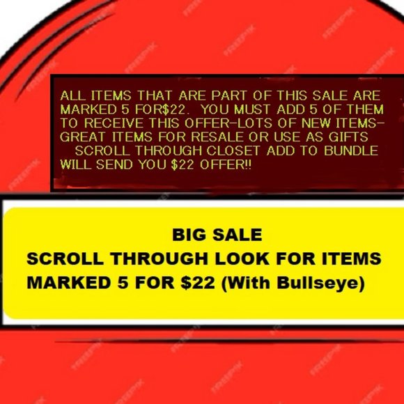 🎯5 for $22.🎯. - Picture 2 of 15